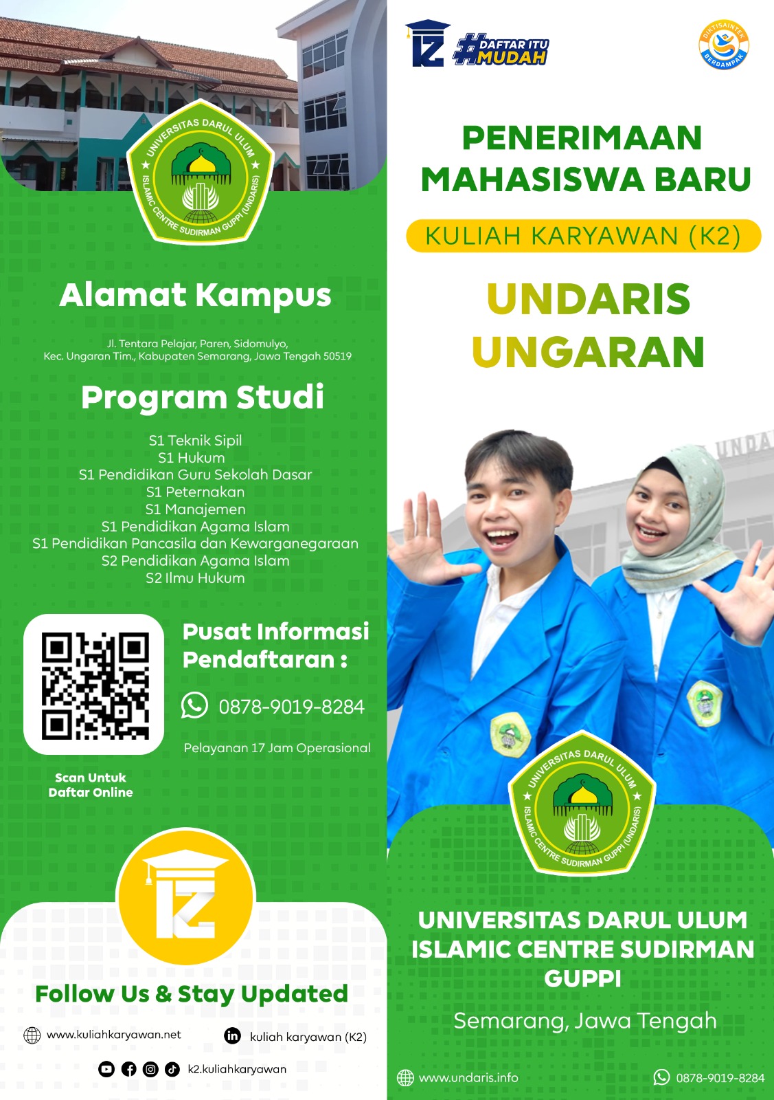 Brosur Universitas Darul Ulum Islamic Centre Sudirman